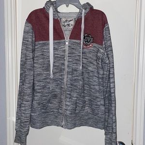 gray marrón jacket